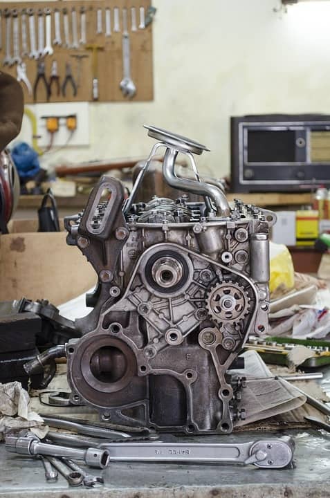 Engine Tune-Up being completed at Smith's Auto Repair in Dayton